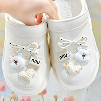 Breloques en acrylique en gros pour DIY, clips à dos plat pour chaussures, breloques Croc pour coques de téléphone, accessoires pour cheveux, fournitures artisanales mignonnes et kawaii