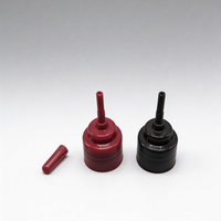 Boquilla de Rosca de PP 20/410 24/410 Personalizada, Duradera y Portátil para Botellas de Tinta y Exprimibles con Tapa Exterior