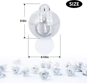 <span class=keywords><strong>Luces</strong></span> LED Redondas para Globos, Mini Lámparas Luminosas Intermitentes para Decoración <span class=keywords><strong>de</strong></span> Fiestas, Bodas, <span class=keywords><strong>Navidad</strong></span>, Bares - Product Image 2