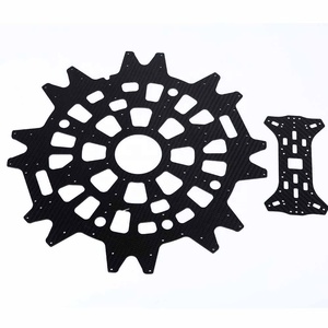 Panneau de fibre de haute qualité 0.5mm 1mm 3mm 5mm avec motif de bloc de carbone vente en vrac - Product Image 1