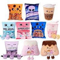 Pudding Cookie Ramen Alimentaire Jouet En Peluche Coussin Alien Champignon Café Jouets En Peluche Aliments En Peluche Jouets En Peluche