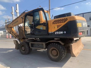 Excavadora de Ruedas Usada Coreana de Alta Calidad, Hyundai 210w-9, 21 Toneladas, con Buen Precio para Excavación, con Certificación CE - Product Image 4