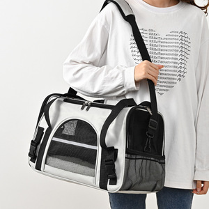 Sac <span class=keywords><strong>de</strong></span> transport pour <span class=keywords><strong>animaux</strong></span> <span class=keywords><strong>de</strong></span> <span class=keywords><strong>compagnie</strong></span> Chien/Chat facture à main épaule à cheval Transporteur pour <span class=keywords><strong>animaux</strong></span> <span class=keywords><strong>de</strong></span> <span class=keywords><strong>compagnie</strong></span> pliable respirant sac <span class=keywords><strong>de</strong></span> voyage transparent - Product Image 2