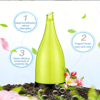 Diffuseur d'huiles essentielles ultrasonique central écologique de 1L, humidificateur d'air en plastique pour aromathérapie domestique