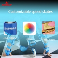 COUGAR Patins personnels personnalisés d'usine patins de vitesse en fibre de carbone patins à roulettes personnalisés