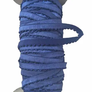 Banda elástica de LICRA personalizada para decoración, lencería con borde de pivote, encaje