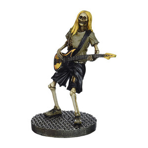Polyresin Rocker Skeleton รูปปั้นโครงกระดูกรูปหินวันตาย - Product Image 6