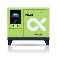 Compresor de Aire de Tornillo Lubricado Silencioso y de Ahorro Energético de 11 kW DHF-15A de Imán Permanente, Venta al por Mayor del Fabricante