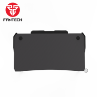 Fantech Meja Gaming Desain Modern dengan Pencahayaan RGB GD512 Warna Hitam Bentuk Z untuk E-sports