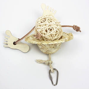 Suministros <span class=keywords><strong>de</strong></span> aves naturales al por mayor, forraje <span class=keywords><strong>de</strong></span> bambú <span class=keywords><strong>de</strong></span> ratán estrella, masticable juguete para conejos, cobayas, chinchillas, pájaros a buen precio - Product Image 2