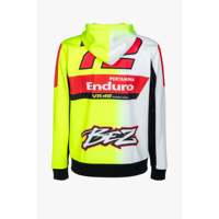 Sweat-shirt multicolore zippé de qualité supérieure, équipe Pertamina Enduro VR46 Dual Bezzecchi, 100% polyester, anti-plis, export