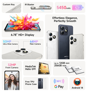 <span class=keywords><strong>Ulefone</strong></span> Note <span class=keywords><strong>18</strong></span> <span class=keywords><strong>Pro</strong></span> 5G, Teléfono Inteligente Octa Core CDMA, Batería de 5450 mAh, 5G, IR Blaster, Diseño Ultra Elegante en Vidrio, Resistente y Duradero - Product Image 4