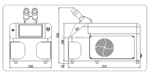 JL-GOOD prix haute puissance 60W/200W Mini soudeuse par points Portable pour le collage précis de bijoux nouvelle Machine à relier les bijoux Laser - Product Image 4