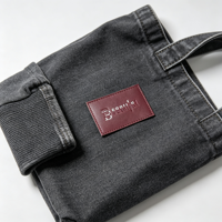 Étiquette en cuir PU personnalisée, gaufrée, avec un logo magnifique, à coudre sur les vêtements, pour les jeans, les sweats à capuche, les accessoires vestimentaires