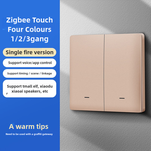 Interruptores de Pared Táctiles Inteligentes Zigbee de Alta Calidad con Compatibilidad con Google Home y Alexa, Función de Temporizador y Aplicación Smart Life - Product Image 2