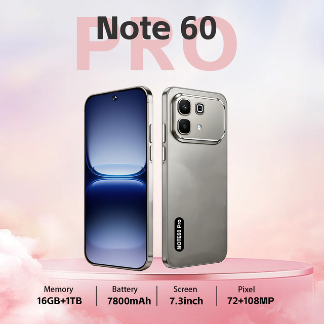 new product ideas competitive factory pricing note60 pro 2026 new arrival for 128gb 256gb