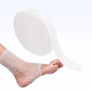 Fournisseur canadien de bandages Taille 2 <span class=keywords><strong>Bandage</strong></span> de soutien <span class=keywords><strong>tubulaire</strong></span> en filet élastique pour gros doigts orteils poignet OEM <span class=keywords><strong>TUBULAIRE</strong></span> ÉLASTIQUE SANS LATEX - Product Image 2