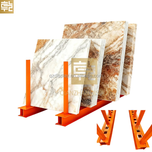Nhà Máy Trực Tiếp Thân Thiện Với Môi Có Thể Điều Chỉnh Thạch Anh Granite Marble Đá Slab Hiển Thị Đứng Cho Kho Kim Loại Lưu Trữ Hiển Thị Kệ - Product Image 2