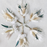 Boutonnière à la main Corsage boutonnière fleurs mariage Banquet fleurs décor pour marié hommes mariée femmes costume robe