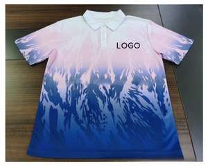 Polos de sublimación con estampado completo personalizado ropa deportiva equipo marca Polo cuello camiseta uniforme - Product Image 3