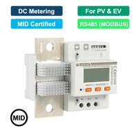 Compteur d'énergie CC bidirectionnel DJSF1352-D MID avec RS485 Modbus pour PV et VE