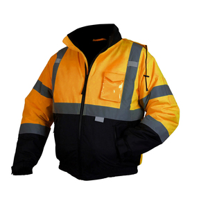 Chaqueta Reflectante de Alta Visibilidad Transpirable, Ropa de Trabajo Ligera para Verano - Product Image 1