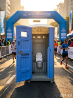 Toilettes portables en HDPE, WC mobiles, sanitaires temporaires d'extérieur bon marché pour chantier, événement, camping, fabrication en Chine