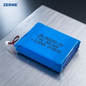 Zerne ชุดแบตเตอรี่ Li-Po ขนาด602030-2P ขนาด3.7V 600mAh สำหรับการตรวจสอบสุขภาพแบบสวมใส่อัจฉริยะ - Product Image 2