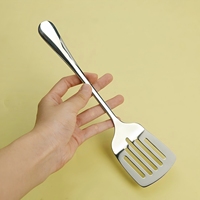 Vente chaude Cuillère En Acier Inoxydable Restaurant Occidental Cuillère À Dessert À Long Manche Louche De Service Ménage Cuisine Vaisselle Ensemble