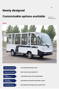 Autobús Turístico Eléctrico Cómodo y Eficiente, Vehículo de Transporte a Batería para Recorridos Urbanos en Grupo - Product Image 4