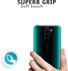 Custodia morbida in Silicone TPU Ultra sottile per Xiaomi <span class=keywords><strong>Redmi</strong></span> <span class=keywords><strong>Note</strong></span> 8 <span class=keywords><strong>9</strong></span> 8T 9S 9A 9C 9T 8A <span class=keywords><strong>trasparente</strong></span> <span class=keywords><strong>Cover</strong></span> posteriore sottile antiurto - Product Image 3