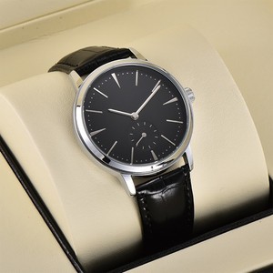 <span class=keywords><strong>Montre</strong></span> mécanique pour homme, classique intemporelle, boîtier en acier inoxydable, cadran blanc, best-seller, cadeau idéal pour papa - Product Image 4