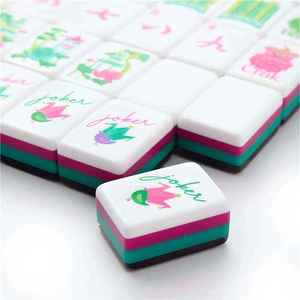 <span class=keywords><strong>Poker</strong></span> de luxe portable de style américain moderne, design léopard écaille de tortue double face, qualité professionnelle, vente <span class=keywords><strong>en</strong></span> gros personnalisée - Product Image 4