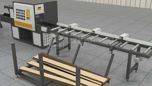 Fendeur de <span class=keywords><strong>bois</strong></span> lourd, <span class=keywords><strong>scie</strong></span> à ruban industrielle multi-lames, idéal pour la coupe du chêne, du pin et du teck - Product Image 5