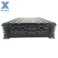 Amplificateur audio de voiture de classe AB compact haute puissance, haute performance, prix compétitif, 150W*4CH, avec crossovers et égaliseurs, garantie de 2 ans