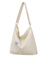 Sac de rangement en toile réutilisable en coton durable avec impression de logo personnalisé promotionnel avec longue poignée