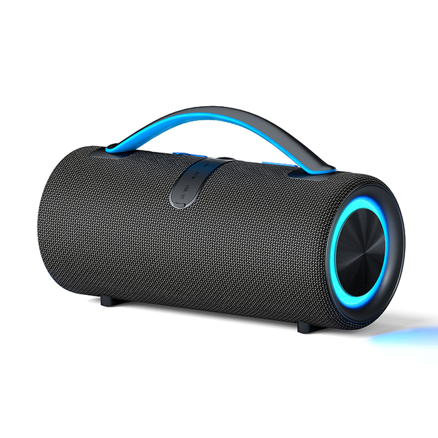 30W Outdoor Waterproof Portable Subwoofer with RGB Lamp Game Speaker Wireless Speaker