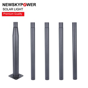 Meilleure vente 5M 16FT poteaux en <span class=keywords><strong>acier</strong></span> fendu 1 8mm 2 0mm Options d'épaisseur Installation facile pour l'éclairage paysager <span class=keywords><strong>de</strong></span> propriété privée - Product Image 5