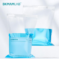 Uso en laboratorio 115*230mm Material PE Bolsa de muestreo de alambre de hierro estéril Paquete giratorio Bolsa de muestreo