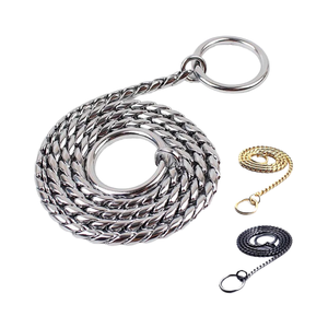 سلسلة نقوش صلبة فاخرة للكلاب بشعار مخصص 3*4*5 طوق خانق - Product Image 3