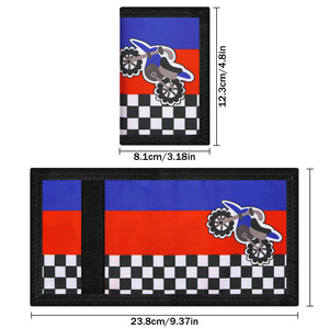 Boys and Girls Trifold Card Holder <strong>Wallets</strong> with Zipper, Perfect <strong>for</strong> <strong>Teens</strong> Cartoon <strong>Wallet</strong> <strong>for</strong> Kids Birthday Present - Product Image 3