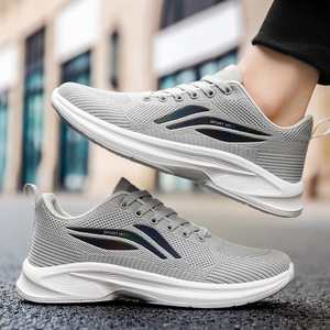 Scarpe Sportive da Uomo Taglia 48, Traspiranti, con Lacci, Motivo a Quadri, per Camminata, <span class=keywords><strong>Tennis</strong></span>, Corsa, Logo Personalizzato, Casual, Leggere - Product Image 5