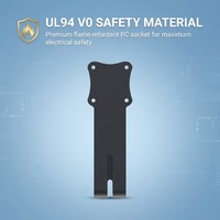 Nouveau support mural en alliage d'aluminium pour câble de chargeur EV J1772 Type 1, organiseur de pistolet de charge, support de prise