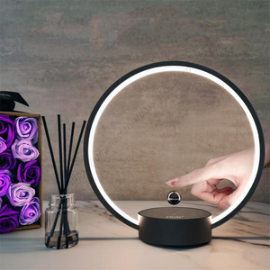 Lampe Circulaire Magnétique de Luxe Nouvelle Génération à Effet Dégradé pour Bureau, Chambre, Décoration Intérieure et Cadeau – Vente en Gros - Product Image 1