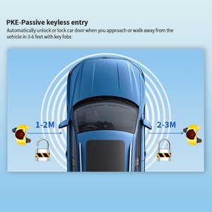 EASYGUARD PKE <b>Remote</b> Starter Fit for VW Volkswagen Tiguan 12-17,19/ Tiguan L 16-18 Passive Keyless Entry NFC Card Lock Unlock - Product Image 2