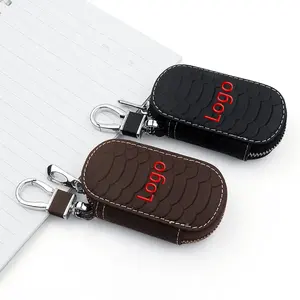 Кожаный бумажник для ключей