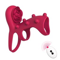 Anneau de blocage à 3 positions, télécommande, résonateur, fonction de désensibilisation, jouets sexuels pour adultes, stimulation clitoridienne, masseur vibrant