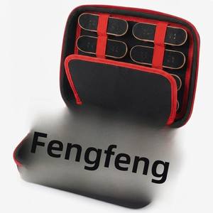 Estuche de Transporte para Finger Skateboard SCLWSS <span class=keywords><strong>Teck</strong></span> <span class=keywords><strong>Deck</strong></span> Ultra DLX - Organizador Portátil para 16 Fingerboards (Rojo/Negro) Unisex - Product Image 6