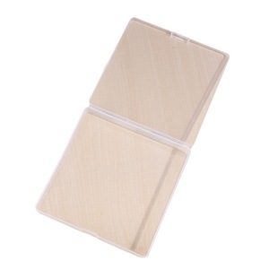 Square Transparent Plastic <b>Box</b> 10.6x10.6x1.8cm <b>With</b> <b>Lid</b> For Jewelry Gift Storage Packaging - Product Image 5