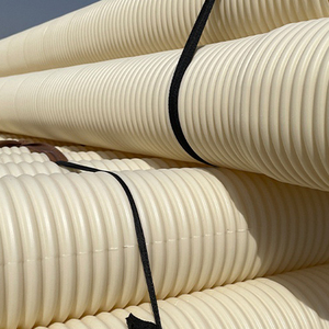 <span class=keywords><strong>Tuyau</strong></span> de ponceau ondulé à double paroi en PVC 12 pouces blanc pour le remplacement du <span class=keywords><strong>béton</strong></span> à faible coût de drainage routier - Product Image 2